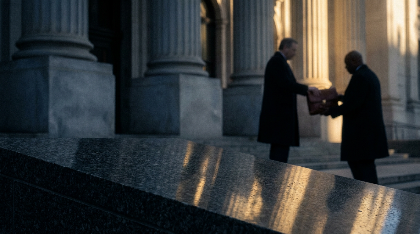 Symbolbild zum Machtwechsel an der US-Notenbank Fed und dessen Bedeutung für den Goldpreis