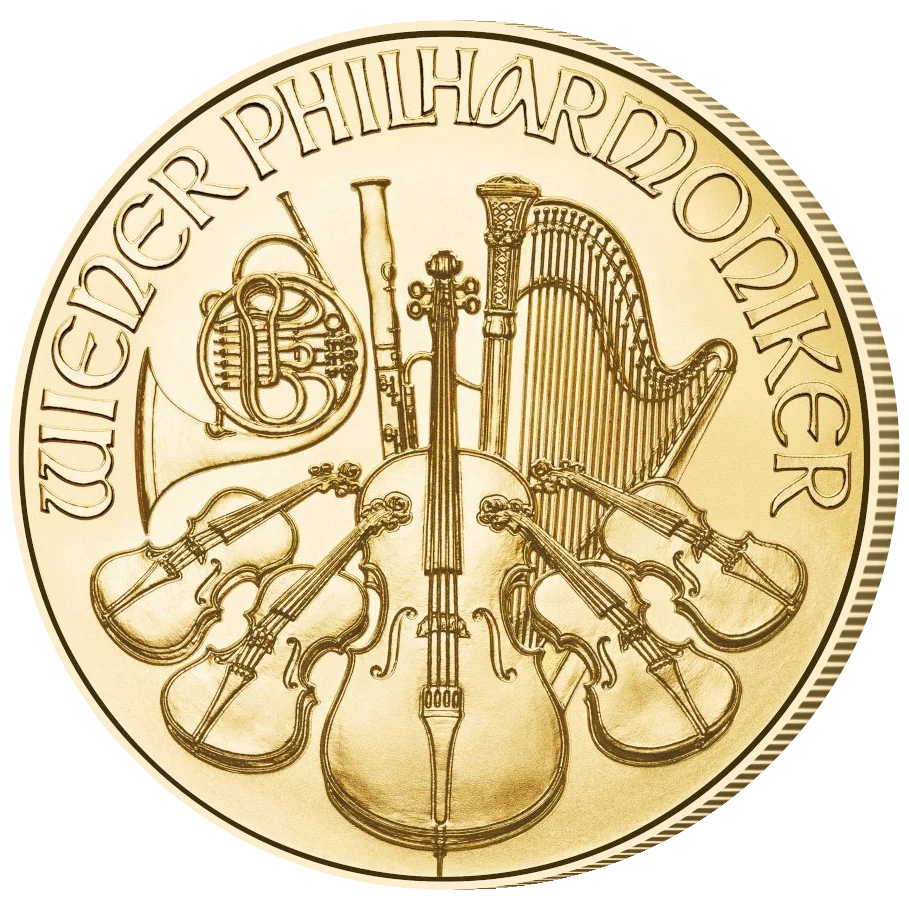 Gold-Philharmoniker 1/2 Unze, Jahrgang 2026