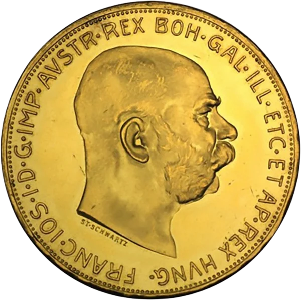 100 Kronen Goldmünze Österreich, Nachprägung 1915